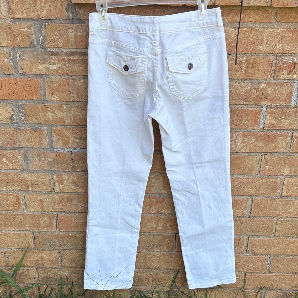 Simply Vera Vera Wang Crisp White Pants - Picture 5 of 11